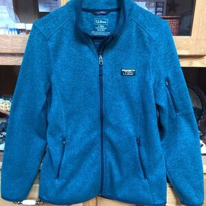 LL Bean Classic Original Popular Full Zip Jacket women’s large